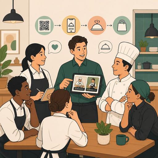 Restoranlarda Video Egitimiyle Personel Standardi Kurma Rehberi