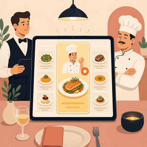 Restoran Menüsünde Şefin Önerisi Alanı ile Daha Fazla Satış