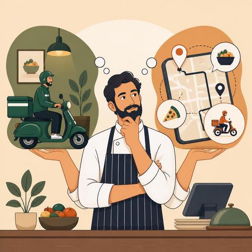 Restoranlarda Kendi Kurye Ekibi mi Paket Servis Ortağı mı?