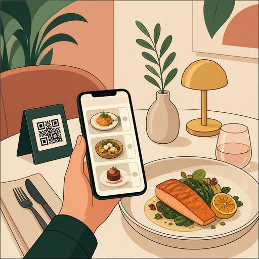 QR menüde yemek fotoğrafları satışları nasıl etkiler?