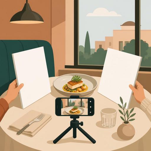 Restoranlar İçin Stüdyosuz Menü Fotoğrafı Çekme Rehberi