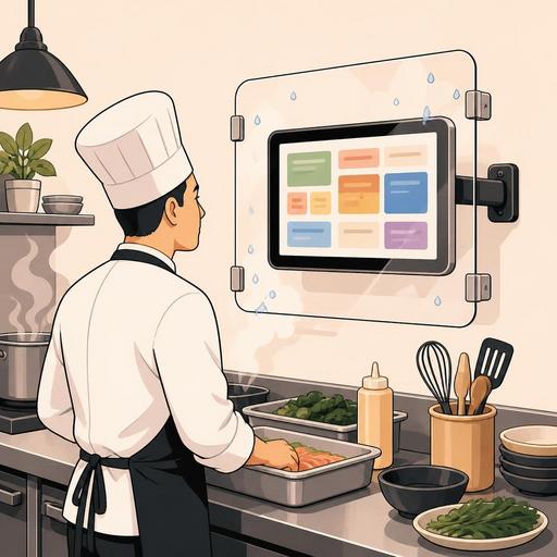 Restoran Mutfağında Dijital Ekran İçin IP Koruma Sınıfı Seçme Rehberi
