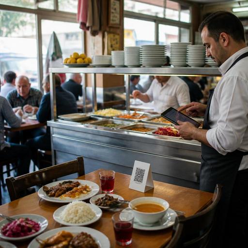 Esnaf Lokantalarında Dijital Vitrin: Çorba, Sulu Yemek ve Komposto Sunumu