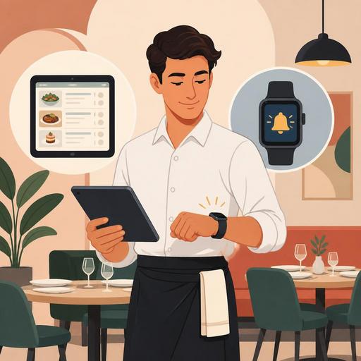 Restoranda Siparis Teknolojisi Secimi: Tablet mi Saat mi?