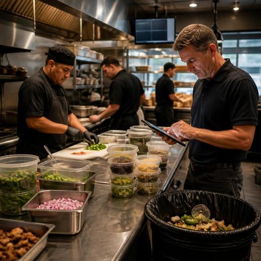 Restaurant Waste Tracking in U.S. Kitchens: Prep, Spoilage, Returns, and Remakes