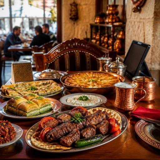 Gaziantep Restoranlarında Baklava, Katmer ve Kebap Menüsünü Görselle Yönetme Rehberi