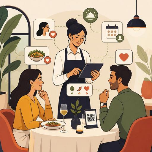 Restoranlarda Müşteri Tercihlerini Hatırlayarak Kişiselleştirilmiş Hizmet Tasarımı