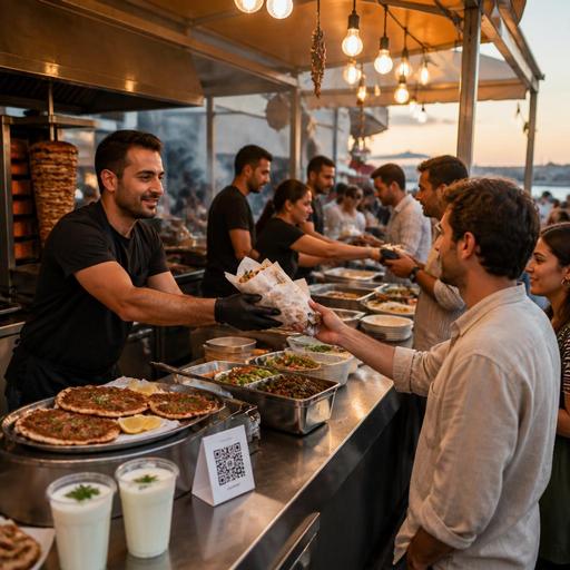 Festival ve Panayır Restoran Standlarında QR Menü ile Sipariş Düzeni