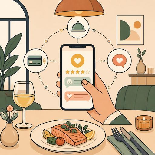 Restoranlarda Google yorumlarını artıran otomatik talep akışı