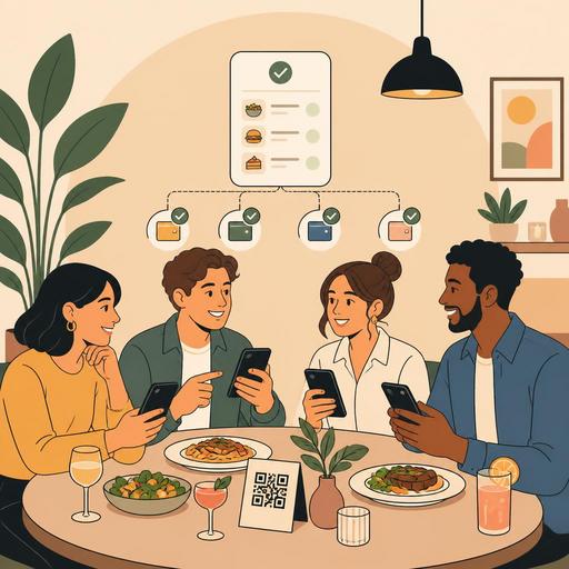 Restoranlarda hesap bolme teknolojisi arkadas gruplarinda deneyimi nasil iyilestirir