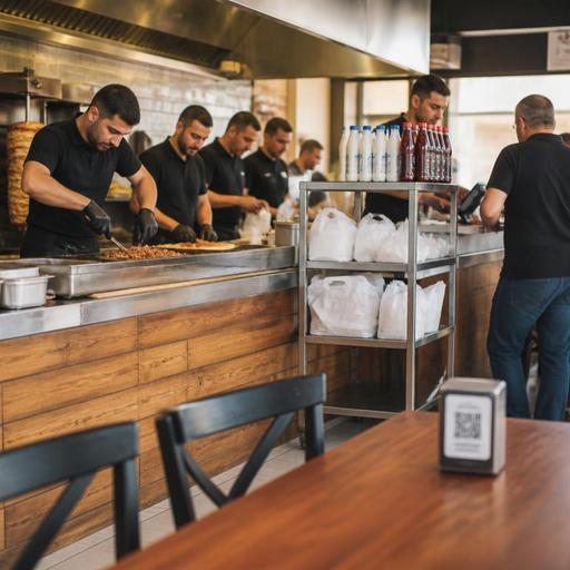 Mersin Tantuni Restoranlarında Yoğun Saatlerde Sipariş ve Paket Servis Yönetimi