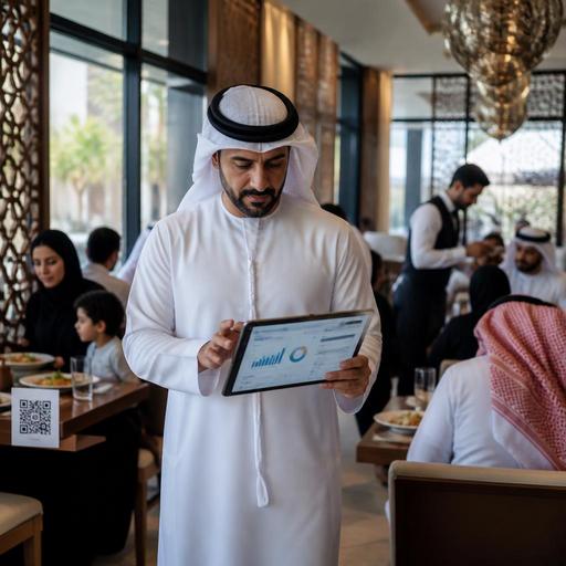 هل يقارن صاحب المطعم بين جذب الزبائن والاحتفاظ بهم أم يبني نظاما يوازن بينهما؟