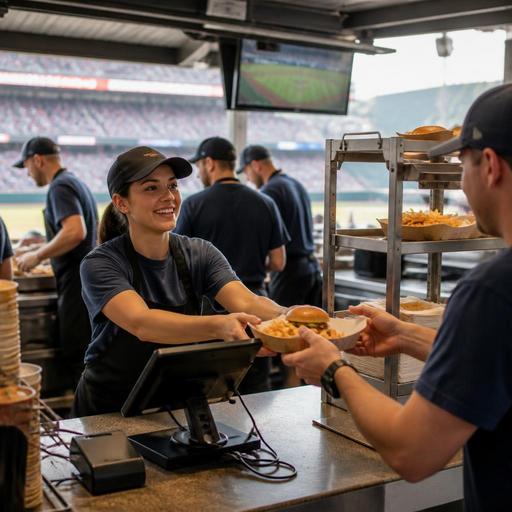 Stadium Concession Order Management for Faster U.S. Event Service