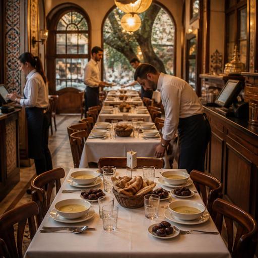 Ramazan’da Restoranlarda İftar Menüsü, Rezervasyon ve Stok Planlama Rehberi