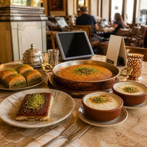 Tatlıcı ve Restoranlar İçin Türk Tatlı Menüsünde Görsel Hiyerarşi Rehberi
