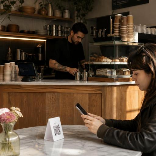 Kadıköy Üçüncü Dalga Kahvecilerde QR Menü ve Hızlı Kasa Akışı