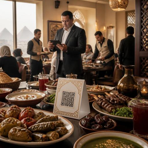 كيف تدير منيو الإفطار والسحور والحجوزات بالـ QR في مطعمك بمصر خلال رمضان
