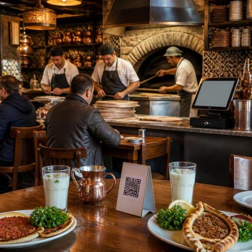 Lahmacun ve Pide Salonlarında QR Siparişle Fırın Yoğunluğu Nasıl Dengelenir?