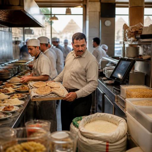 كيف يضبط المطعم المصري مخزون الخبز البلدي والأرز والمكرونة في أيام الطلب المرتفع