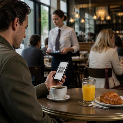 QR-Menü im Frühstückslokal: Stoßzeiten schneller und klarer steuern