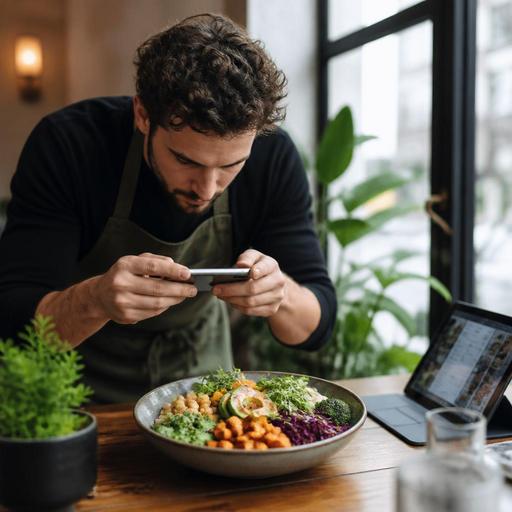 Vegane Food-Fotografie im Restaurant: Licht, Farbe und Frische gezielt einsetzen