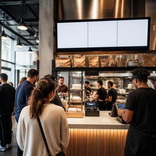 Order Status Screens for U.S. Counter-Service Restaurants