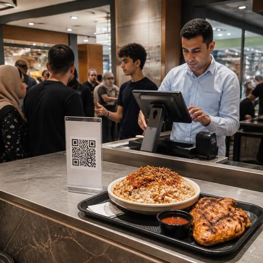 كيف يربح مطعمك في فود كورت المولات المصرية بمنيو QR واضح وصور عملية تزيد الطلب