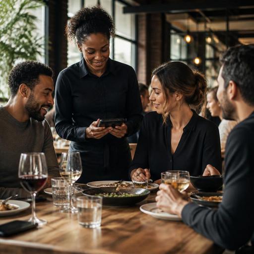 Split Checks Without the Slowdown: Faster Group Dining for Restaurants