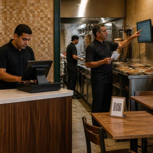 القائمة الرقمية أم نظام الطلب الكامل؟ دليل عملي للفروع الصغيرة في مصر