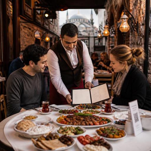 Turistik Restoranlarda Misafir Diline Göre Garson Notu ve Menü Açıklaması Rehberi