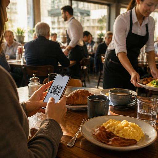 Optimizing QR Menus for Breakfast Rushes in Busy Restaurants