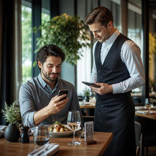 Should Table-Side QR Ordering Replace Waiters or Support Service?