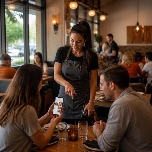 How U.S. Restaurants Use Table-Side Ordering Without Replacing Servers