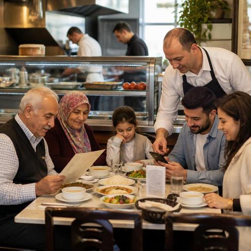 Türkiye’de Restoranlarda QR Menü Kullanırken Yaşlı Misafiri Dışlamayan Servis Tasarımı