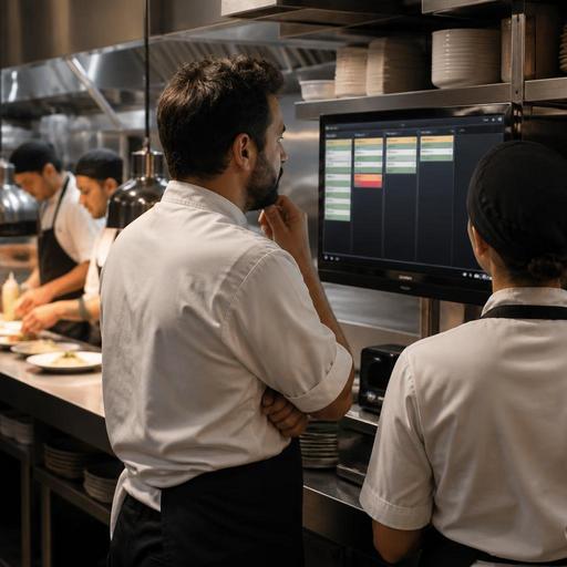 Color-Coded Kitchen Order Tracking to Reduce Restaurant Mistakes