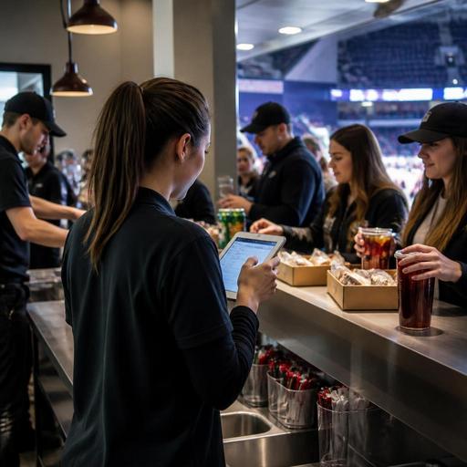 Stoßzeiten im Stadion meistern: Bestellmanagement für Eventgastronomie