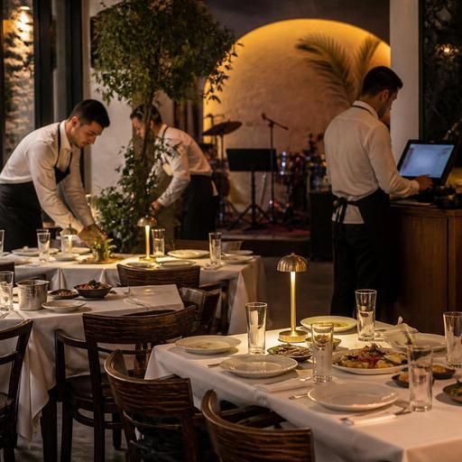 Canlı Müzik Gecelerinde Restoran Rezervasyon, Menü ve Servis Planı