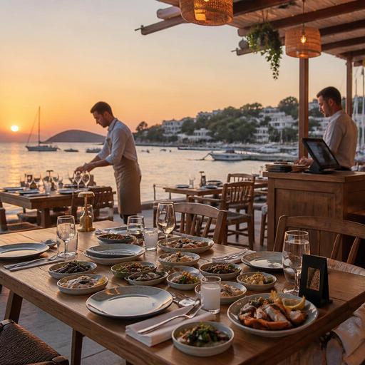 Deniz Kenarı Restoranlarda Gün Batımı Rezervasyonu ve Masa Planı