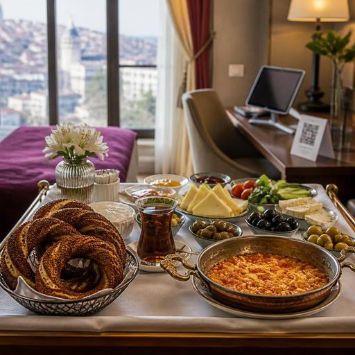 Otellerde Türk Kahvaltısı ve Oda Servisi Menüsünü Dijital Yönetme Rehberi