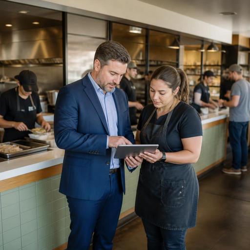 Digitalisierungsfahrplan für Fast-Casual-Ketten im Filialalltag