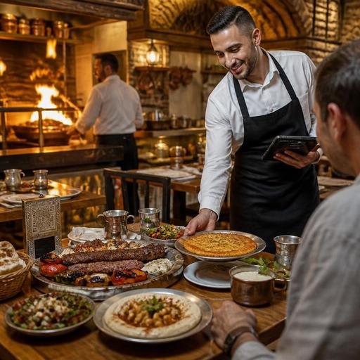 Hatay Mutfağı Restoranlarında QR Menü ile Humus, Tepsi Kebabı ve Künefe Yönetimi