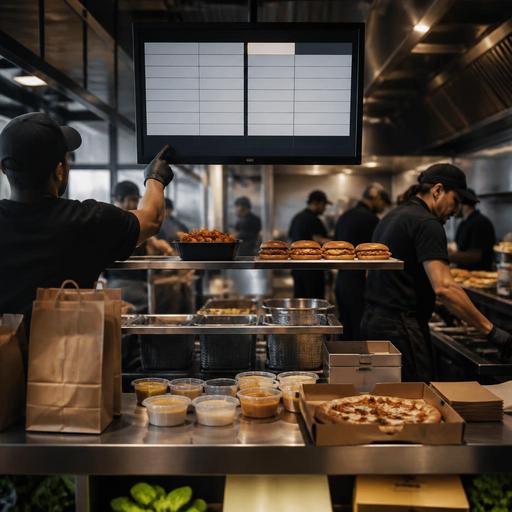 Kitchen Display Systems for U.S. Burger, Pizza, and Wing Shops