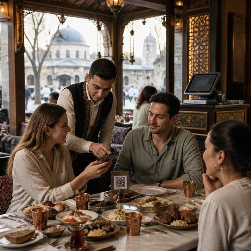 Sultanahmet ve Kapalıçarşı Çevresinde Çok Dilli QR Menü Rehberi