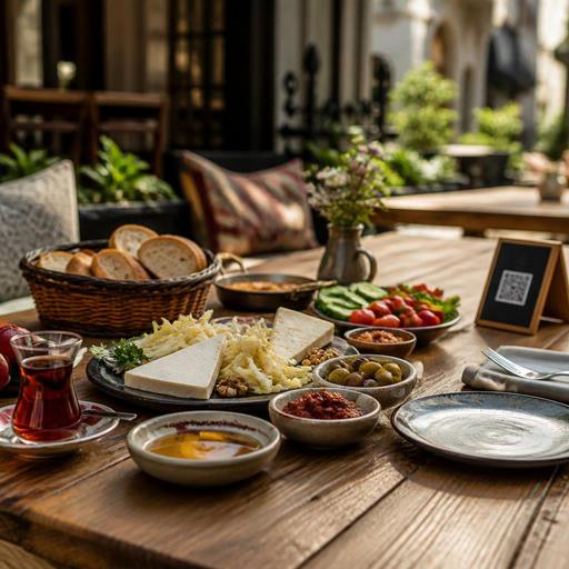 Restoran Menüsünde Yerel Ürün Vurgusu: Antep Fıstığı, Kars Gravyeri, Ezine Peyniri ve Taşköprü Sarımsağı