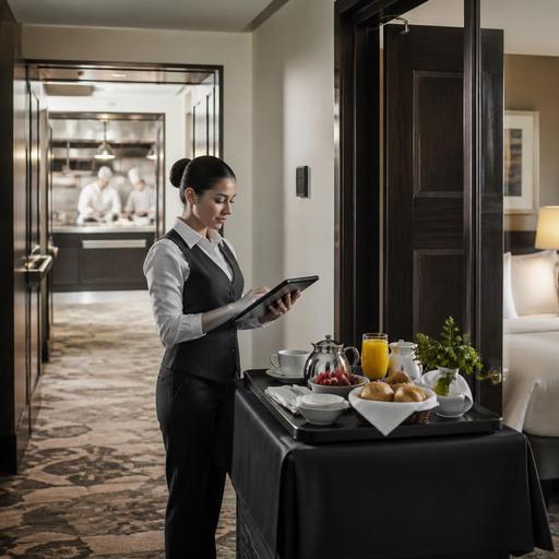 Hotel Room Service QR Ordering and Kitchen Routing for U.S. Properties
