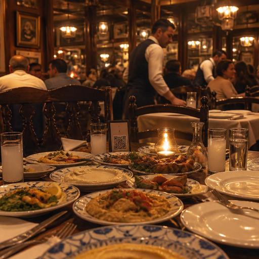 Meyhanelerde QR Menü ile Meze Vitrini, Fasıl Gecesi ve Hesap Bölme Yönetimi