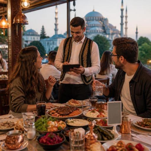 Turistik Restoranlarda Misafir Diline Göre Garson Notu ve Menü Açıklaması Rehberi