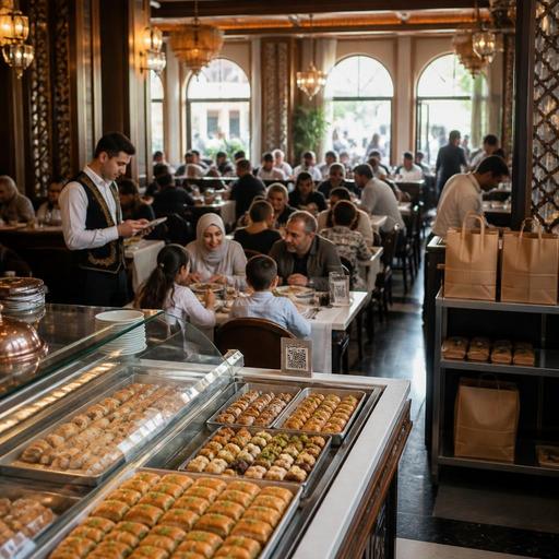 Bayramda Restoranlarda Paket Servis, Tatlı Siparişi ve Rezervasyon Yönetimi