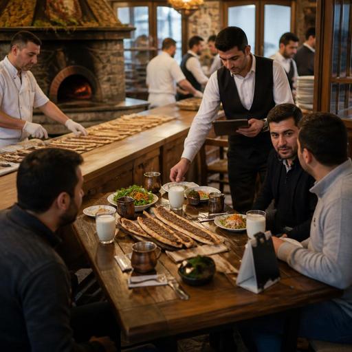 Konya Etli Ekmek Restoranlarında Fırın Akışı ve Masa Siparişi Nasıl Düzenlenir?