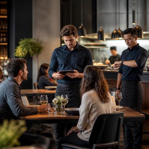 Servicegeschwindigkeit im Restaurant: Tablet oder Wearable im Team?